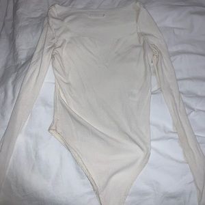 Meshki cream bodysuit